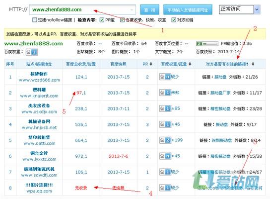 辛集友情链接检查工具的使用